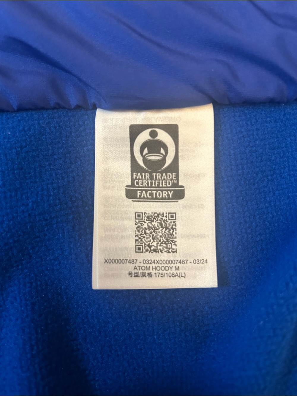 Arc'teryx Atom Men’s L Blue Hooded Jacket - Picture 6 of 8